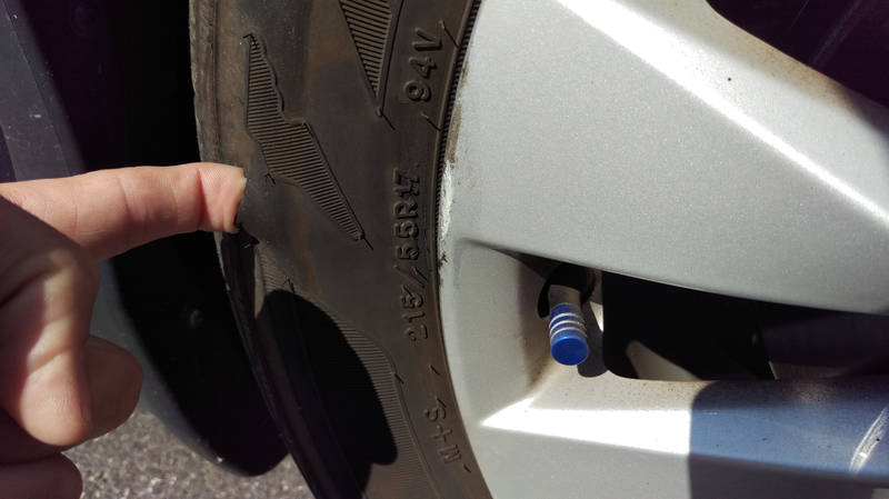 She bought the valve caps.